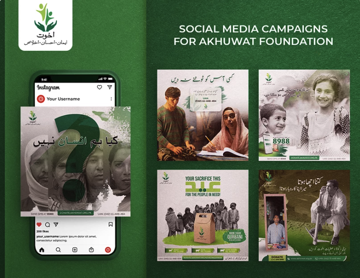 Welfare Foundation Social Media Designs